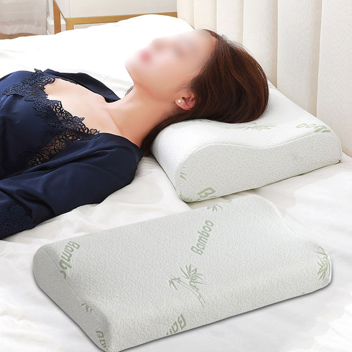 Memory pillow Wave pillow core memory cotton slow rebound health care neck pillow gift China Exporter