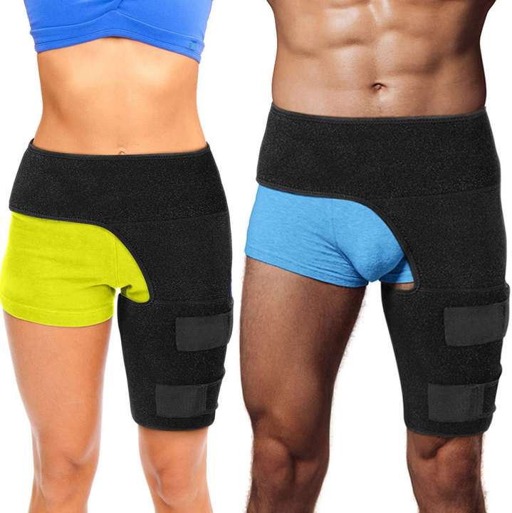 Men And Women Hip&Thigh Sports Recovery Compression Breathable Support Sleeve