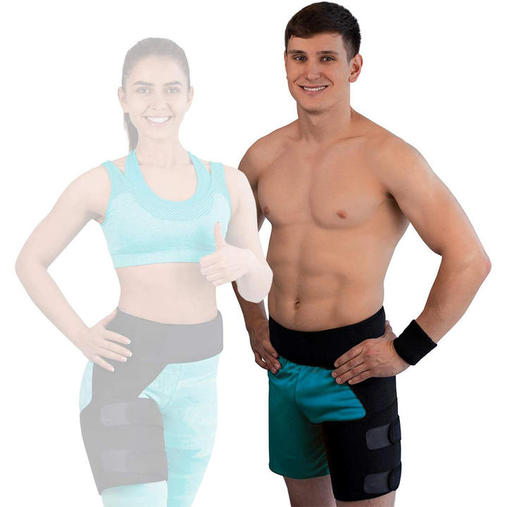 Men And Women Hip&Thigh Sports Recovery Compression Breathable Support Sleeve