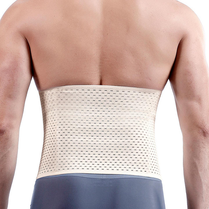 Men Compression Shapewear Waist Trainer Trimmer Belt Corset For Abdomen Belly Shapers Tummy Control Fitness Slimming Body Shaper OEM Manufacturer