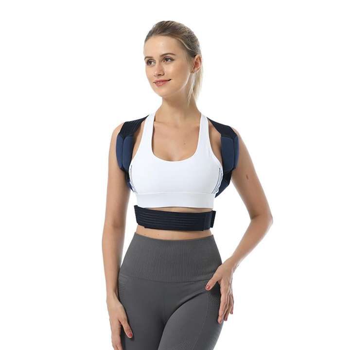 Men&Women Posture Corrector Back Support Belt Clavicle Spine Lumbar Brace Corset Posture Correction Stop Slouching Back Trainer