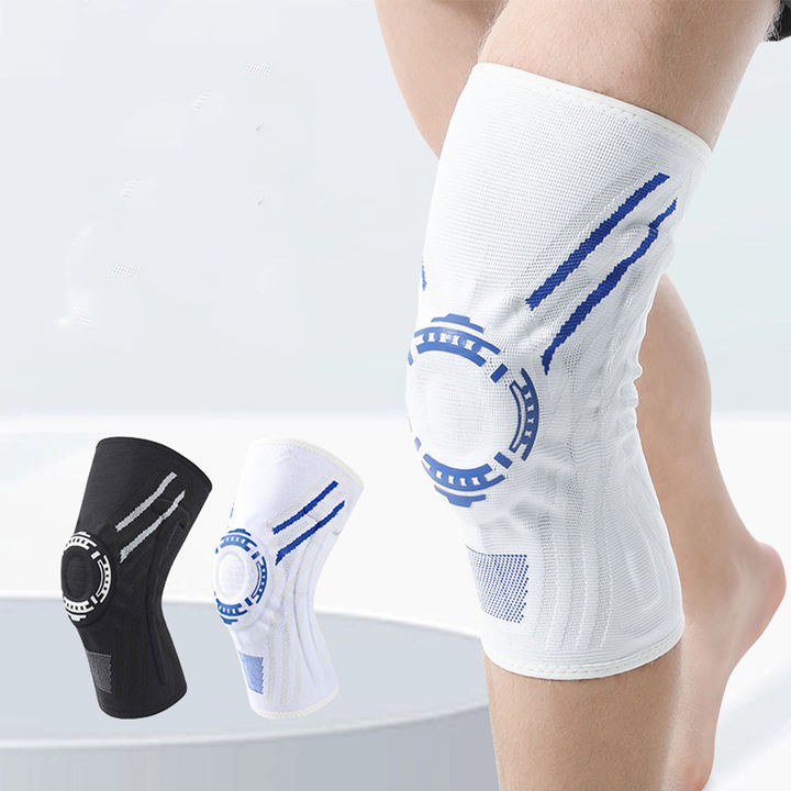 Men's and Women's Dance Running Anti slip Protective Cover Sports Knee Support Silicone Patella Protection