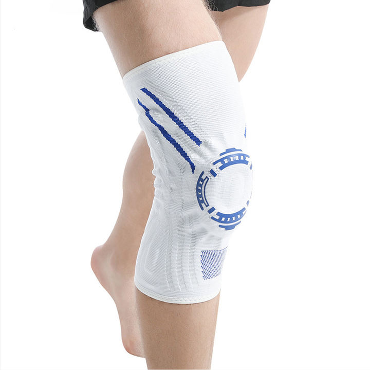 Men's and Women's Dance Running Anti slip Protective Cover Sports Knee Support Silicone Patella Protection