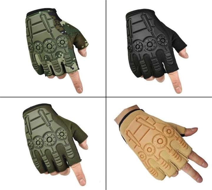 Men's and women's outdoor sports mountaineering bicycle non-slip breathable wear half finger gloves China Exporter B2B