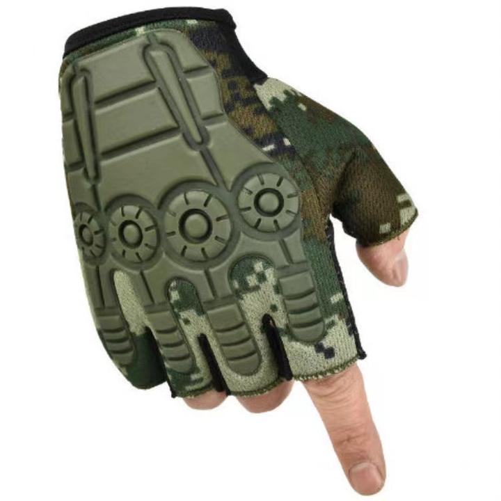 Men's and women's outdoor sports mountaineering bicycle non-slip breathable wear half finger gloves China Exporter B2B