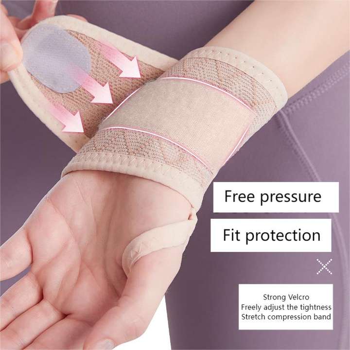 Men's and women's sports fitness weightlifting basketball wrist guard Knitted wrap warm booster wrist strap Discounted Bulk Pricing