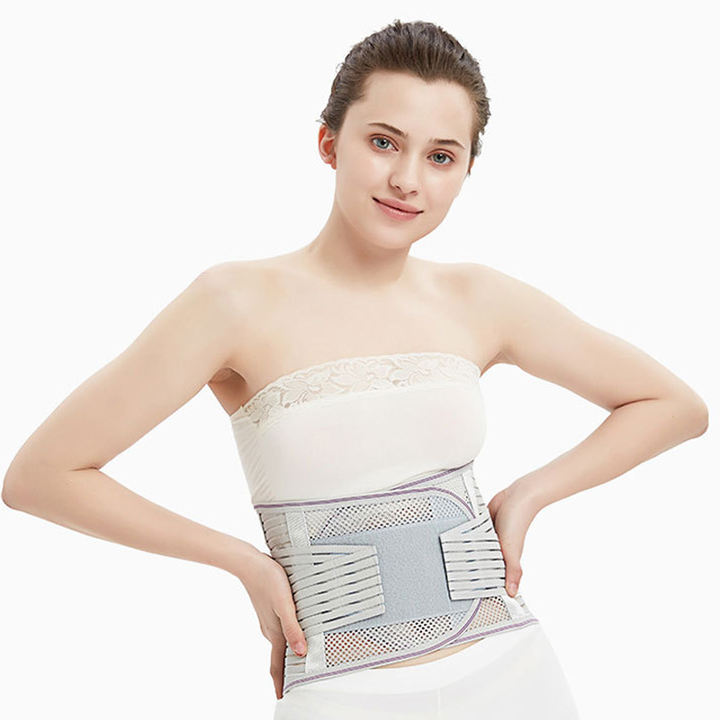Mesh Thin Waist support belt breathable decompression lumbar belt fixed  lumbar brace for men and women B2B Factory Pricing