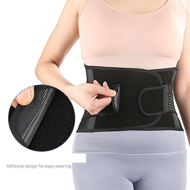 Mesh breathable steel support waist support weight lifting squat hard pull pressure exercise thin waist support