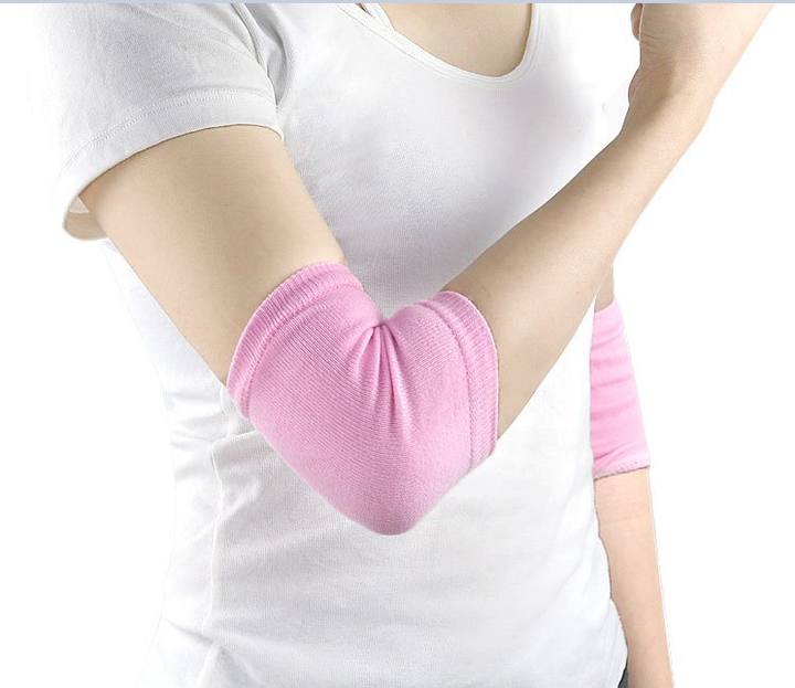 Moisturizing Gel Elbow Sleeve Breathable Dry Skin Moisturizing Elastic Elbow Pads Elbow Protection Cover for SPA Home China Supplier