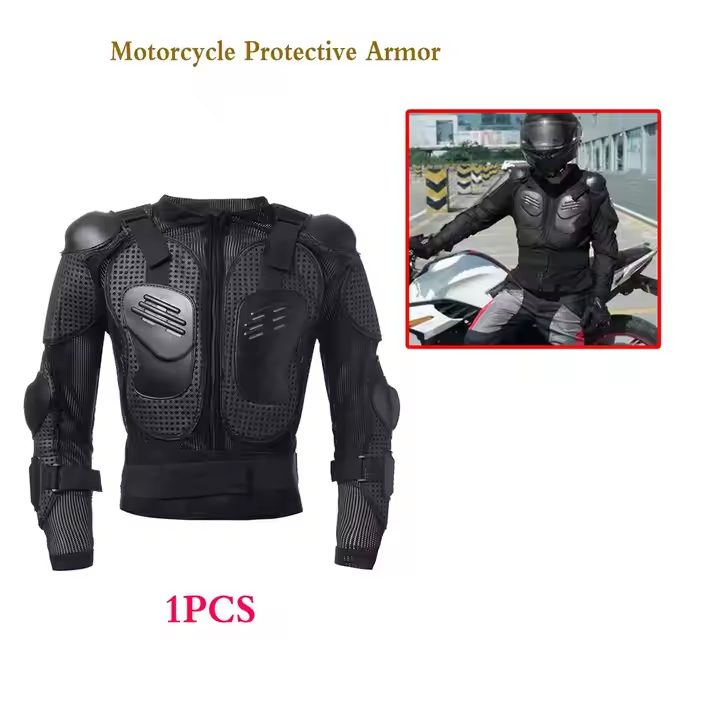 Motorcycle Breathable Drop-resistance Jacket Armored Motorbike Jacket Motocross Armor Motorcycle Protection Riding Gear Industrial Exporter Wholesale