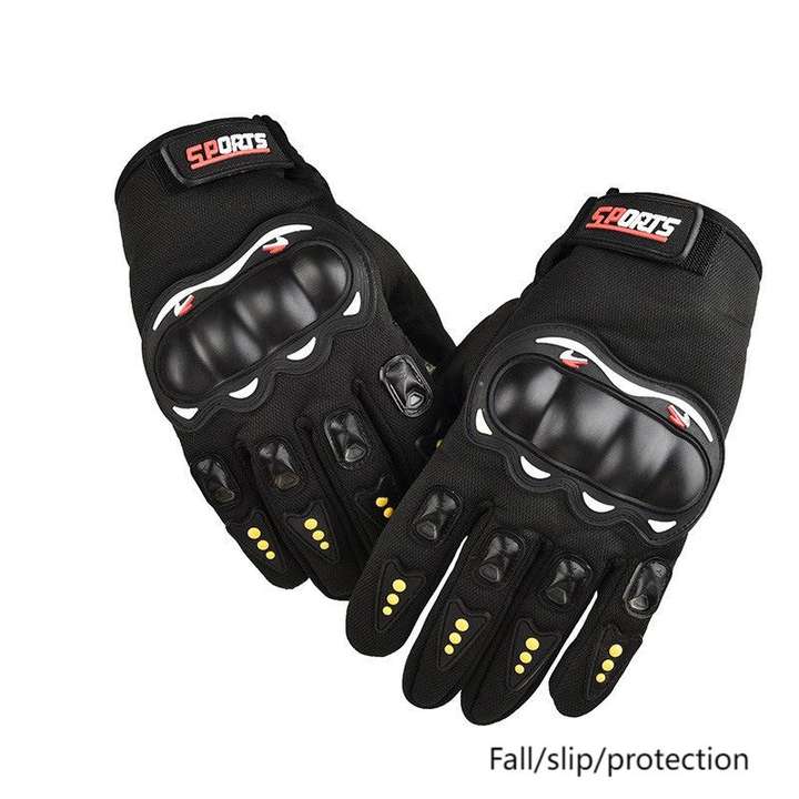 Motorcycle long finger gloves men's anti-slip wear protection racing riding combat training half finger gloves Manufacturing & Supply Network