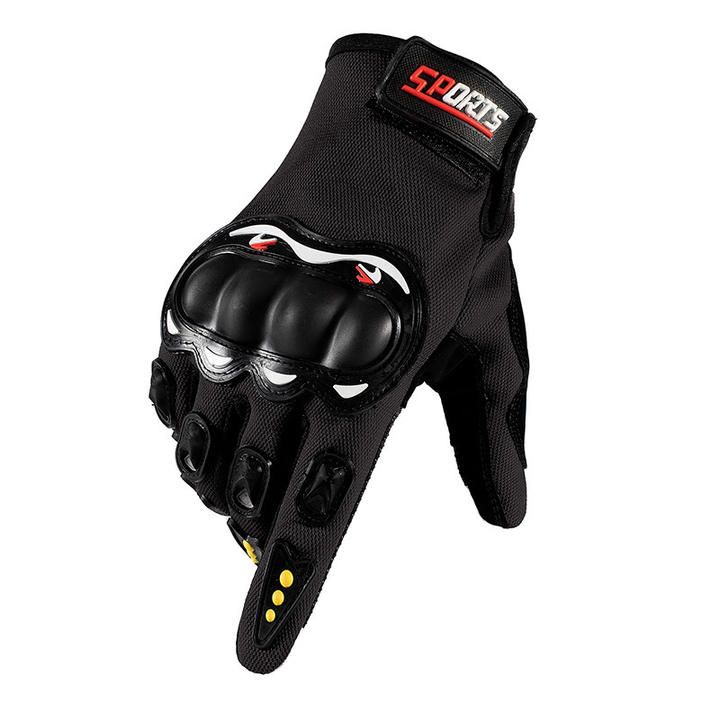 Motorcycle long finger gloves men's anti-slip wear protection racing riding combat training half finger gloves Manufacturing & Supply Network