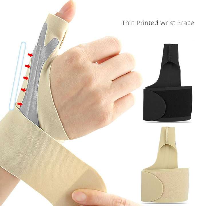 Mouse hand thumb tape fixed support pressure wrist brace