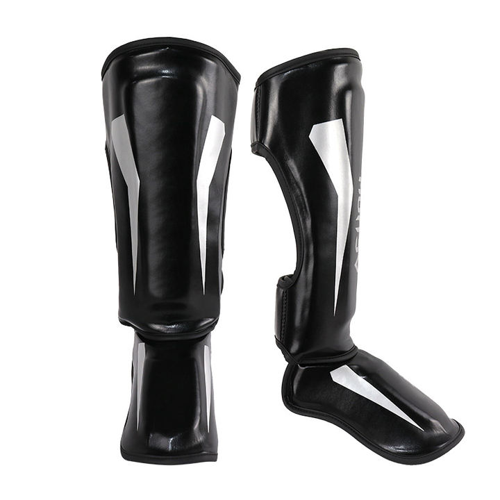 Muay Thai leg protection Sanda combat foot protector boxing thicken combat gear ankle protection Taekwondo leg protection board Trade Factory Direct