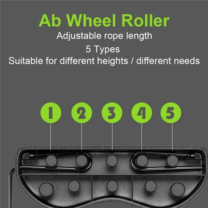 Multi-functional belly double wheel pull dumbbell fitness equipment home with twisted waist disc machine Export Wholesale