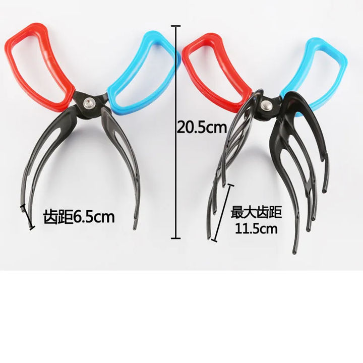 Multi-functional fish catcher dirt-free hand fish clip pliers anti-slip control fishing device hand sub-fish clip pliers Mass Production Wholesale