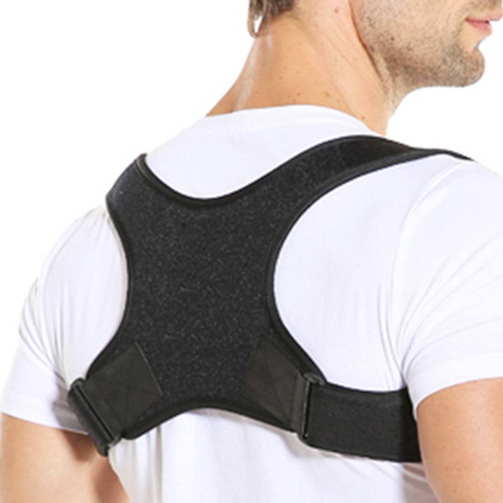 Neoprene Back Support Waistcoat Corrector Posture Clavicle Brace Band