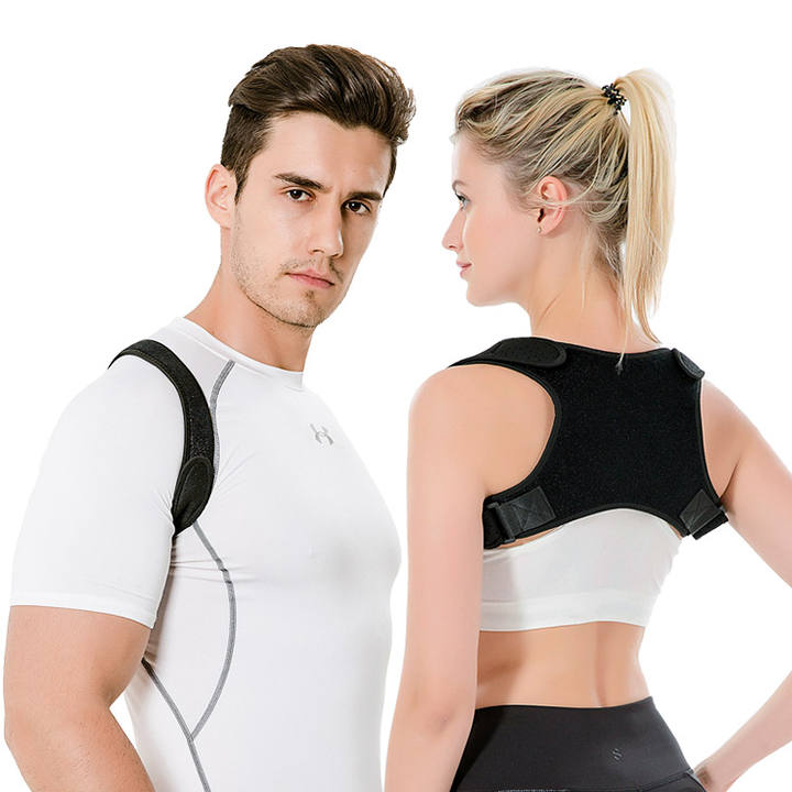 Neoprene Back Support Waistcoat Corrector Posture Clavicle Brace Band