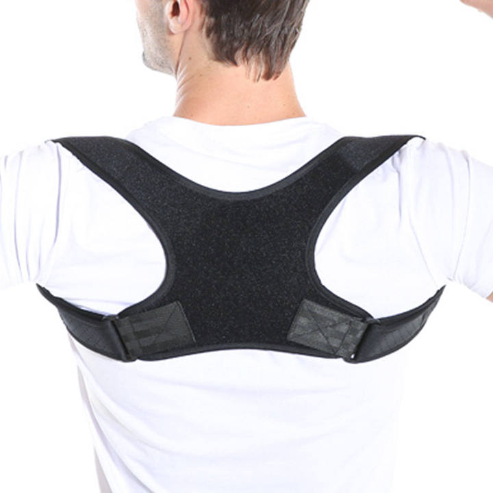 Neoprene Back Support Waistcoat Corrector Posture Clavicle Brace Band