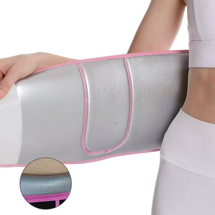 Neoprene Gym Sports Weight Loss Tummy Sauna Women Shaper Lumbar Back Support  with silver coated Sweat Slimming Waist Trimmer Export Factory Supplier