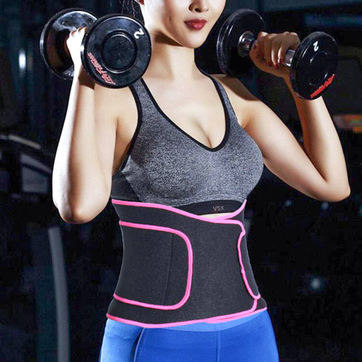 Neoprene Workout Waist Trainer Belt To Lose Weight Gym Sports Sweat Slimming Waist Trimmer Belt back support ODM Manufacturing