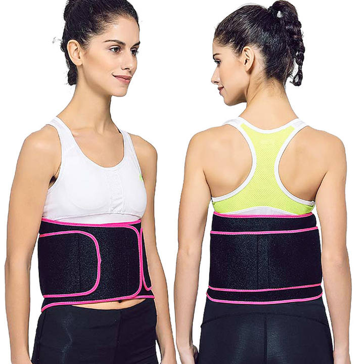 Neoprene Workout Waist Trainer Belt To Lose Weight Gym Sports Sweat Slimming Waist Trimmer Belt back support ODM Manufacturing