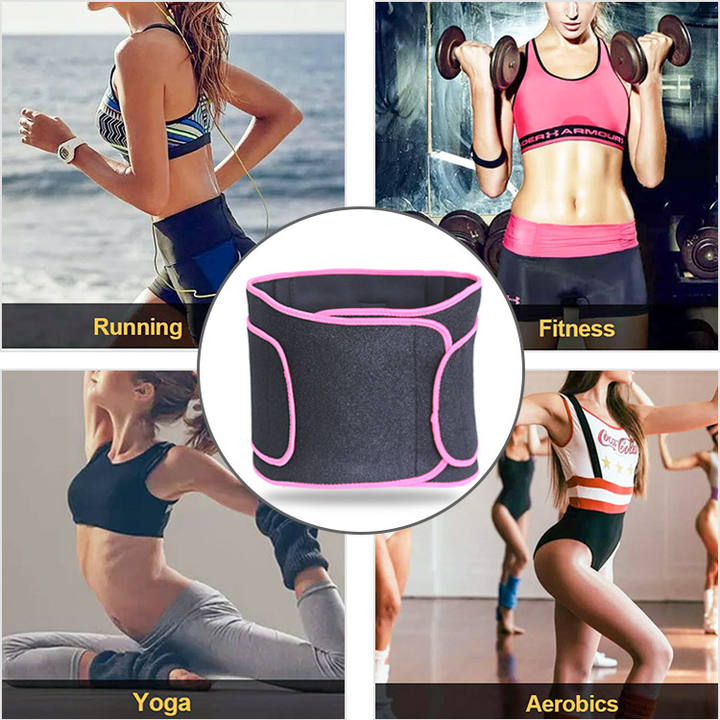 Neoprene Workout Waist Trainer Belt To Lose Weight Gym Sports Sweat Slimming Waist Trimmer Belt back support ODM Manufacturing