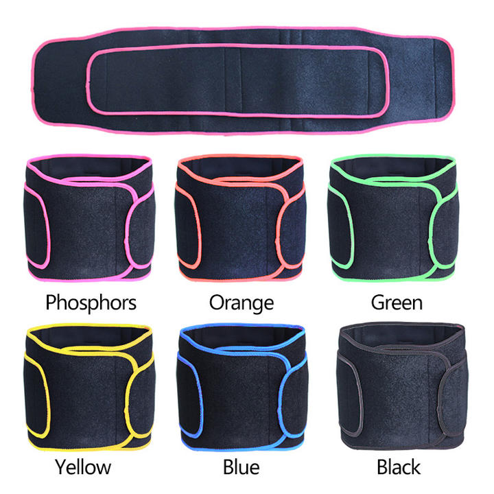 Neoprene Workout Waist Trainer Belt To Lose Weight Gym Sports Sweat Slimming Waist Trimmer Belt back support ODM Manufacturing