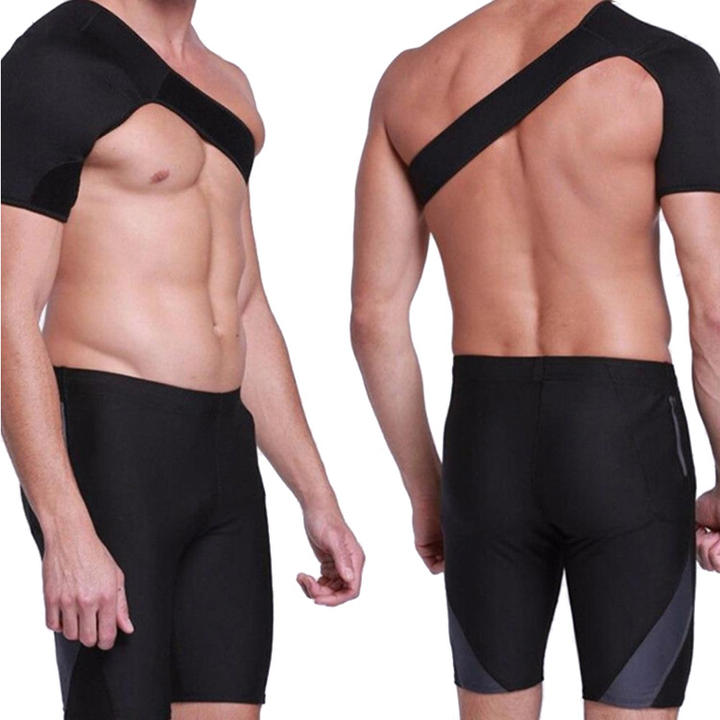 Neoprene thermal sports shoulder protector Strain Protector Single shoulder protector Adjustable protective shoulder strap Manufacturing and Export Efficiency