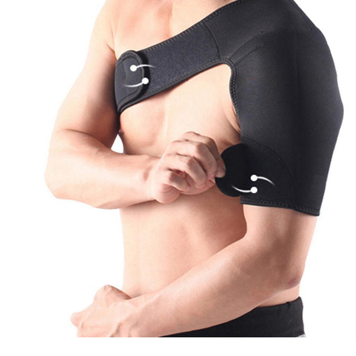 Neoprene thermal sports shoulder protector Strain Protector Single shoulder protector Adjustable protective shoulder strap Manufacturing and Export Efficiency