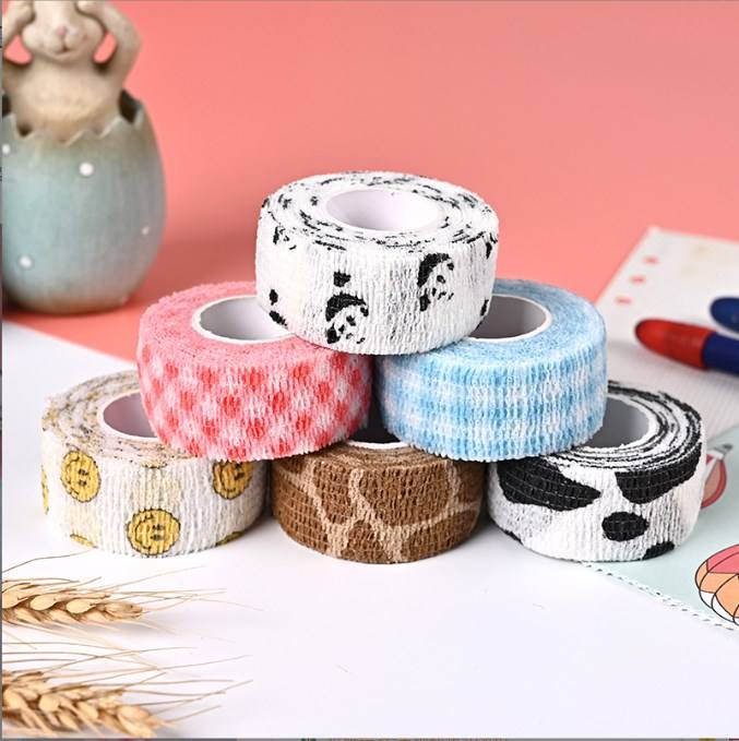 New 4.5M Colorful Elastic Sport Bandage Self Adhesive Bandage For Fitness Knee Support Pads Ankle Finger Wrap Kinesiology Tapes Global Wholesale Market