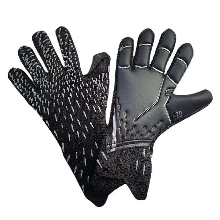 New Arrival Goalkeeper fingers and palms protector  Adult and Children All Used  football goalkeeper's gloves with thick latex