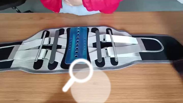 New Design Back Support Waist Trainer Brace Orthopedic Belts Trimmer Spine Support Pain Relief Brace Direct Factory Wholesale