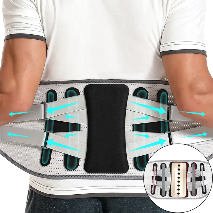 New Design Back Support Waist Trainer Brace Orthopedic Belts Trimmer Spine Support Pain Relief Brace Direct Factory Wholesale