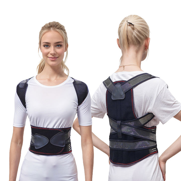 New Design Back strap posture corrector for Women and Men Adjustable Upper Brace Breathable Back Support straightener belt