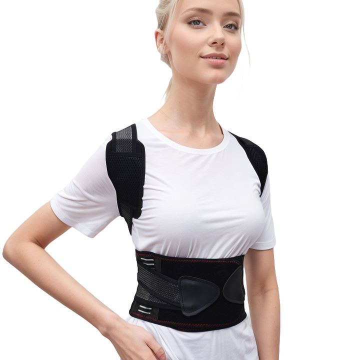 New Design Back strap posture corrector for Women and Men Adjustable Upper Brace Breathable Back Support straightener belt