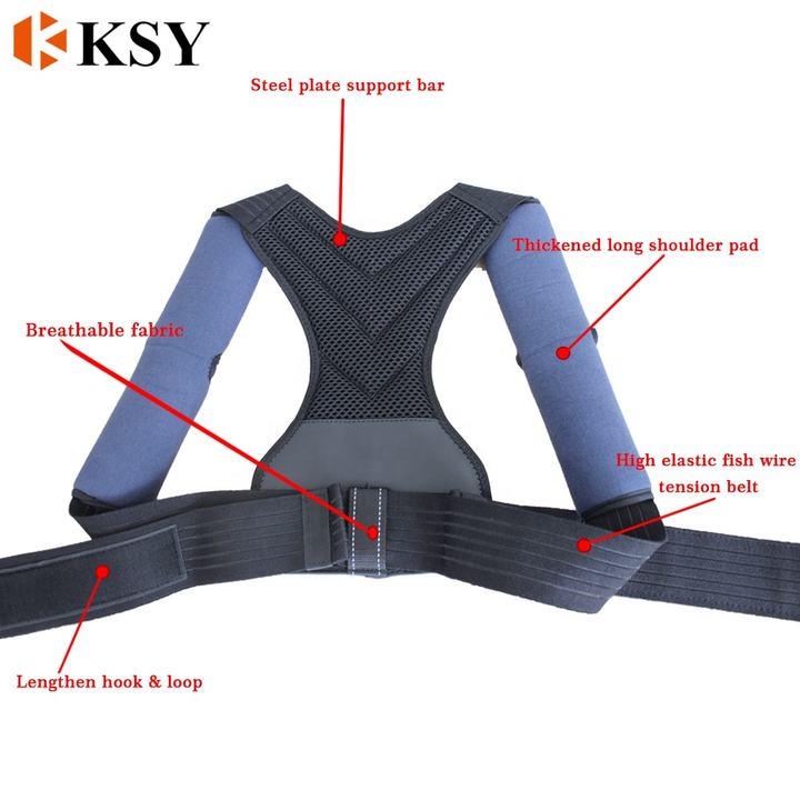 New Designed Back Posture Corrector Brace Customized Neoprene Back Straightener Mass Wholesale Innovation