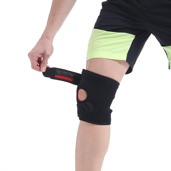 New Health Care Wholesale Adjustable Knee Support Strap Knee Pads Knee Sleeves for Men and Women China Factory Direct Export