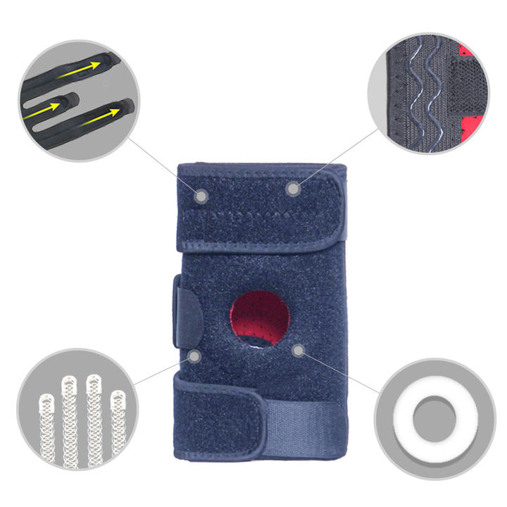 New Health Care Wholesale Adjustable Knee Support Strap Knee Pads Knee Sleeves for Men and Women China Factory Direct Export