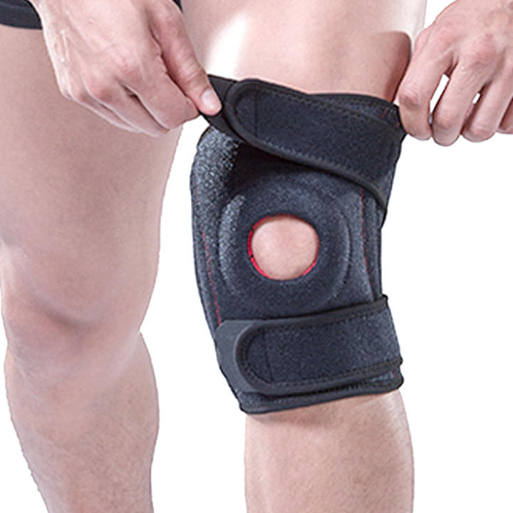 New Health Care Wholesale Adjustable Knee Support Strap Knee Pads Knee Sleeves for Men and Women China Factory Direct Export