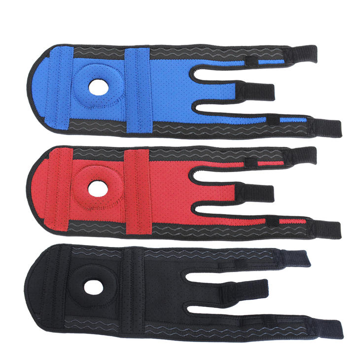 New Health Care Wholesale Adjustable Knee Support Strap Knee Pads Knee Sleeves for Men and Women China Factory Direct Export