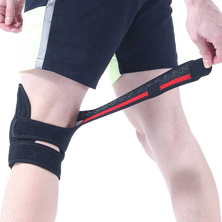 New Health Care Wholesale Adjustable Knee Support Strap Knee Pads Knee Sleeves for Men and Women China Factory Direct Export