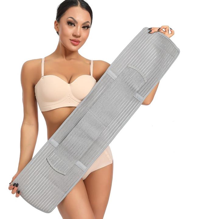 New Model Bamboo charcoal back support waist trainer Adjustable Breathable abdominal retraction band for Women Rapid Production Solutions Manufacturer