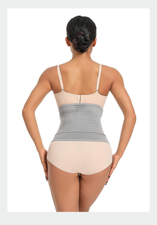 New Model Bamboo charcoal back support waist trainer Adjustable Breathable abdominal retraction band for Women Rapid Production Solutions Manufacturer