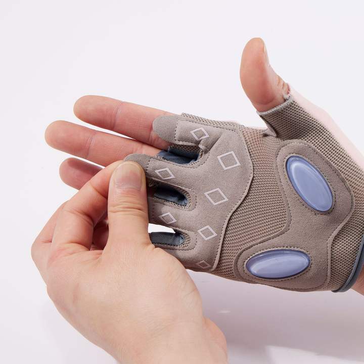 New Model  Cycling Half-finger Gloves Breathable Non-slip Fingerless Outdoor Summer UV Protection Gloves Cycling Equipment Manufacturing and Export