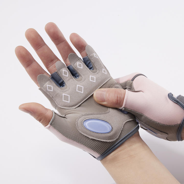 New Model  Cycling Half-finger Gloves Breathable Non-slip Fingerless Outdoor Summer UV Protection Gloves Cycling Equipment Manufacturing and Export