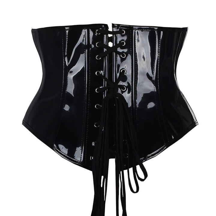 New PU zipper corset belly belt girdle belly belt girdle waist outside wear short shapewear women Manufacturing and Export Efficiency