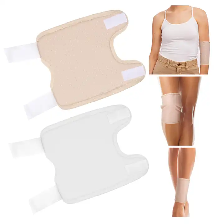 New Reusable Adjustable Neck and Waist Wrap Compress Pad  Castor Oil Pack  Kit for Liver Detox Manufacturing Services Chain