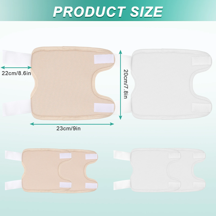 New Reusable Adjustable Neck and Waist Wrap Compress Pad  Castor Oil Pack  Kit for Liver Detox Manufacturing Services Chain