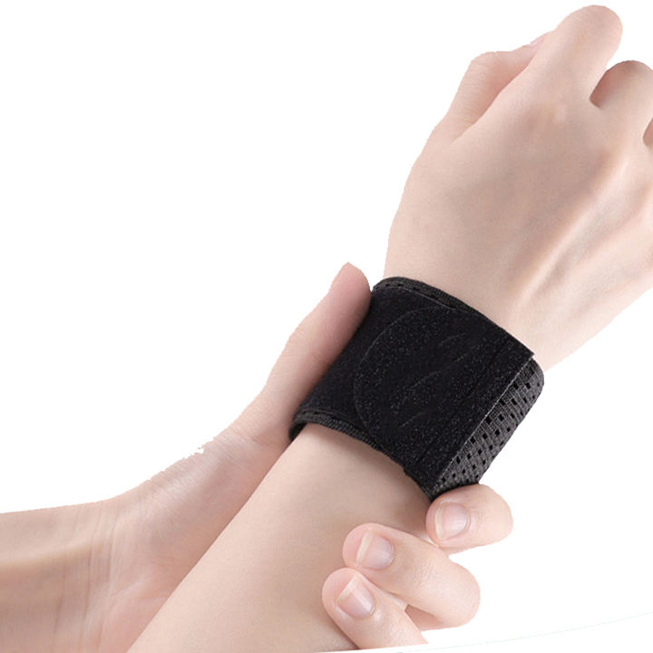 New Sports Wrist Guard Nylon Light Elastic Breathable Fitness Cycling Table Tennis Badminton Wristband Bulk Orders Factory